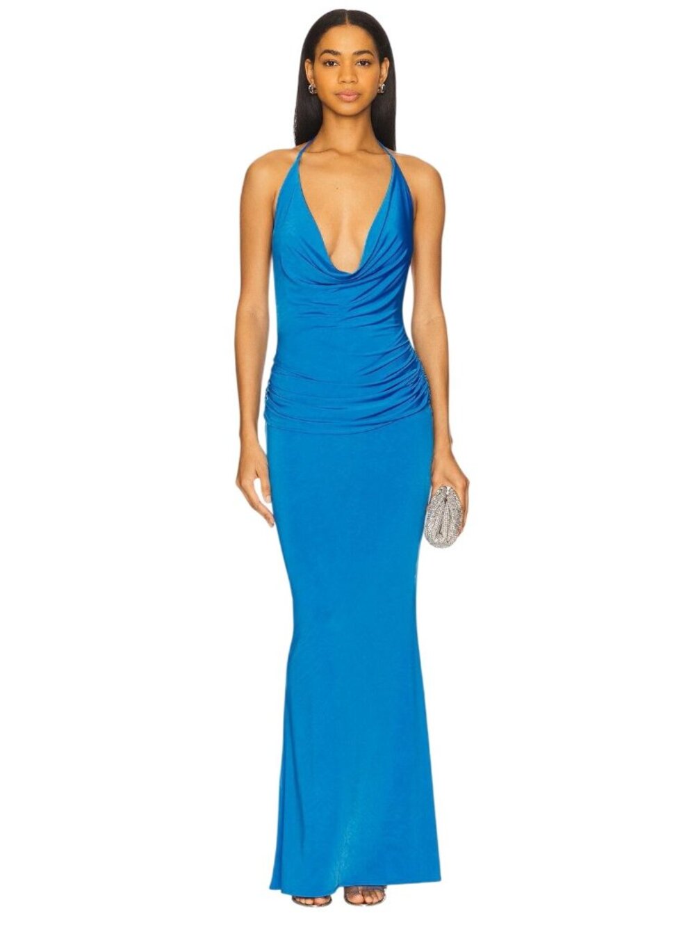 Katie May Selene Gown in Turquoise Medium New Womens Long Maxi Dress